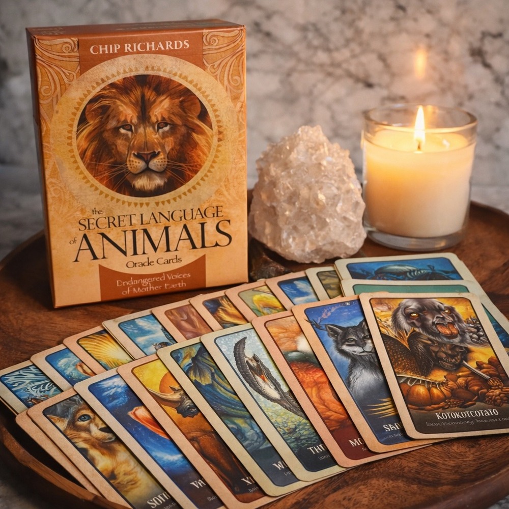Secret Language Animals Oracle Cards‎ Deck Chip Richards Tarot Spiritual Set